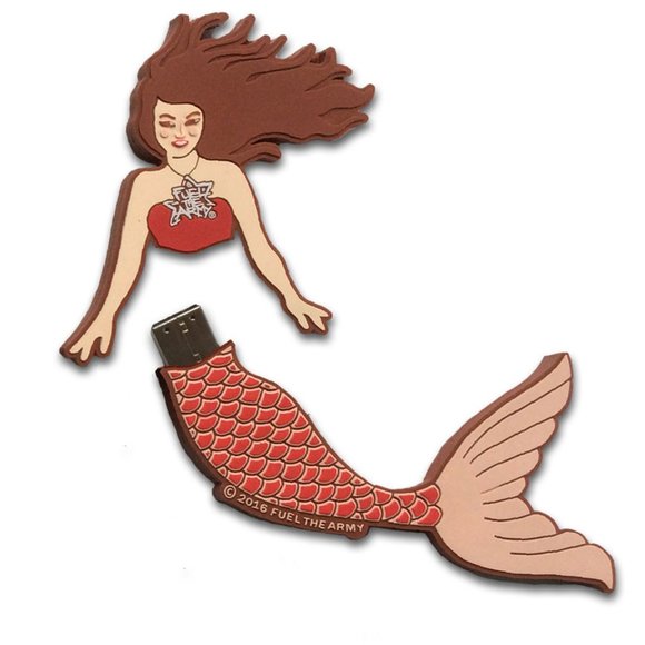 MERMAID 8GB FLASH/USB DRIVE - Picture 2 of 2